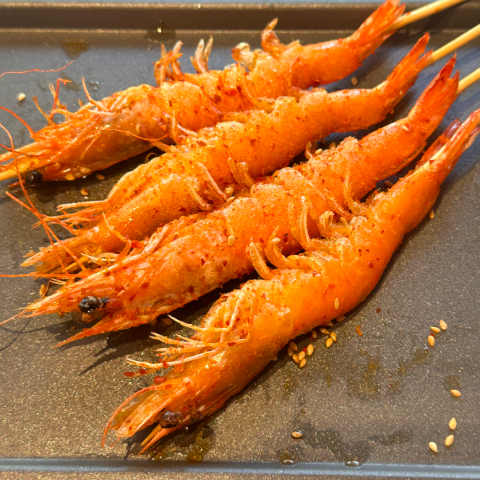 Beauty Prawn x 3 | 美人虾3串