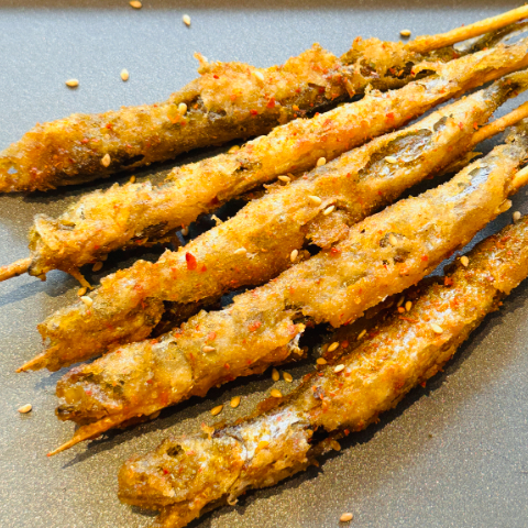 Fried Capelin x3 | 多春鱼3串