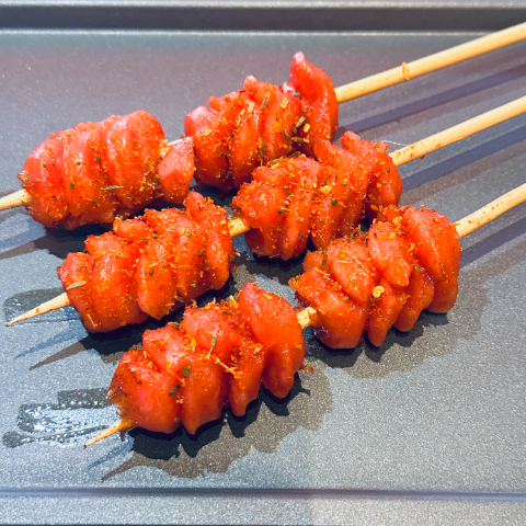 Flower QQ Sausage x 2 | 开花QQ肠2串