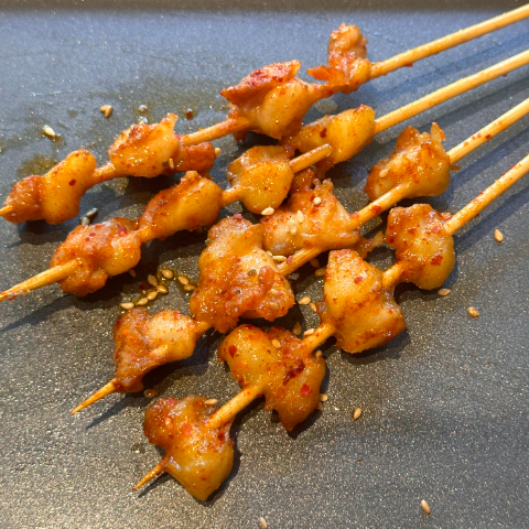 Chicken Cartilage Skewers (3 sticks) | 大串掌中宝3串